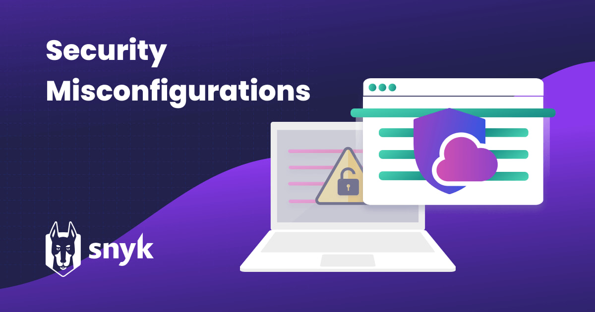 security misconfigurations illustration
